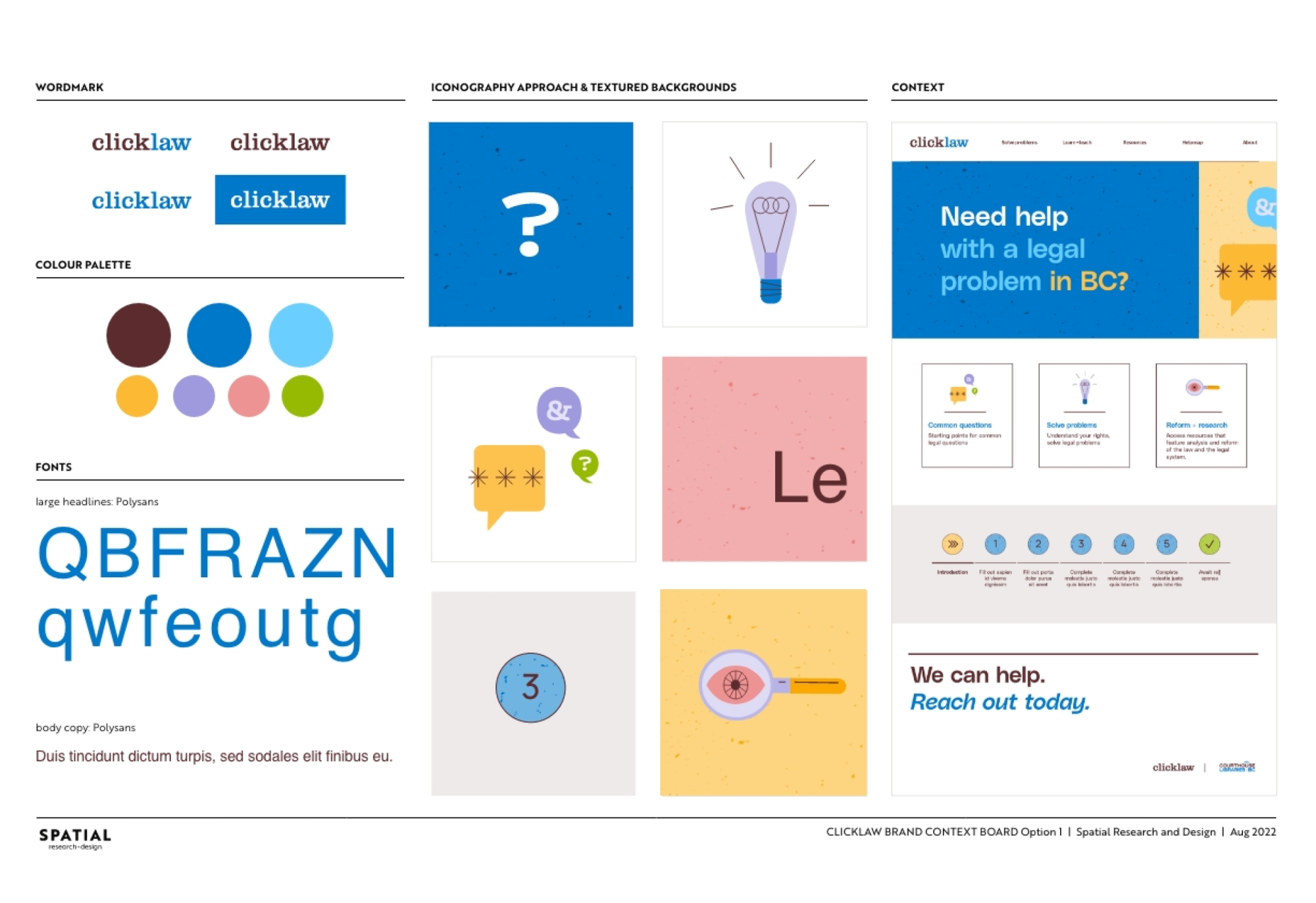 Clicklaw brand concept option