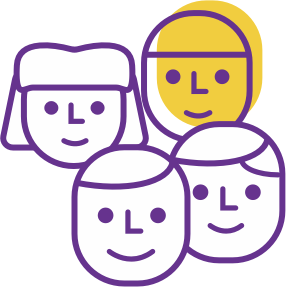 A group of people, all of different backgrounds and ethnicities helping improve accessibility and inclusivity in research. 